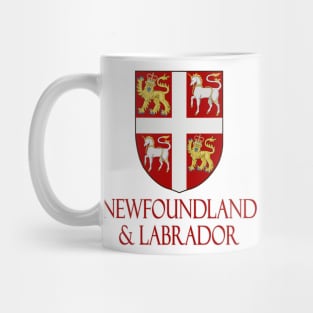 Newfoundland and Labrador, Canada - Coat of Arms Design Mug